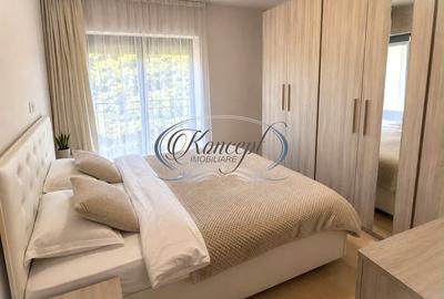 Apartament cu 3 camere semidecomandat, mobilat în Borhanci