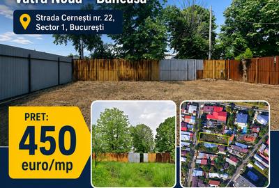 Teren Construcții intravilan de 730 mp, în Sisești