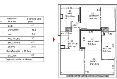 Apartament 2 camere | Etaj 1 | Alenia Botanic Park – locație premium - 3