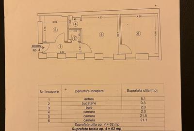 Centru Istoric, 2 camere, 62mp, 157999Euro - 8