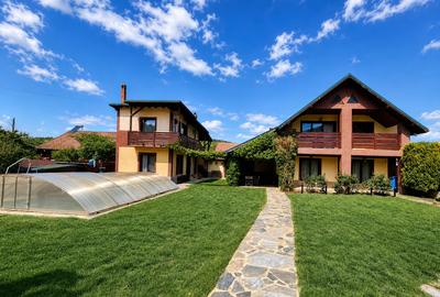 Proprietate cu doua corpuri de locuit, piscină, foisor, complet funcțională - 31