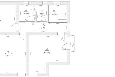 Casa individuala - P+1M, 5 camere - Corbeanca, strada Laguna Albastra - 13