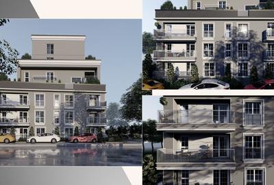Proiect rezidențial cu AC – 29 apartamente – 4.330 mp – 35 parcări – S - 2