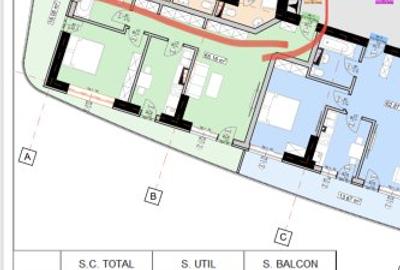 Apartament 3 camere în TOMIS TOWER, constructie finalizata! - 3