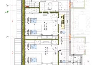 Apartament 3 camere, 76mp, semifinisat, parcare exterioara, zona Sesul de sus„! - 3