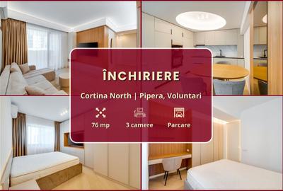 Cortina North || 3 camere || Nou || Finisaje de lux || Comision 0% - 2