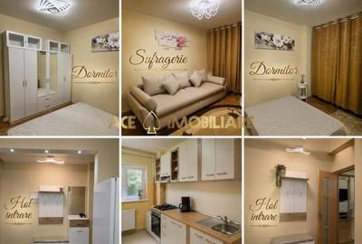 Apartament cu 2 camere semidecomandat, mobilat în Timpuri Noi