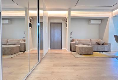 Apartament cu 2 camere semidecomandat, mobilat în Central