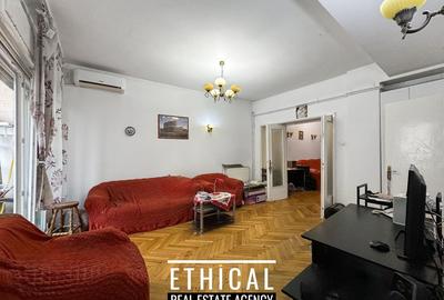 Apartament cu 3 camere circular, mobilat în Ultracentral