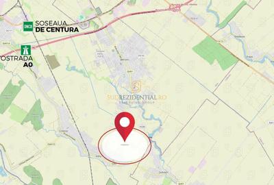 Lot teren intravilan de vanzare, 500 mp, ideal investitie,Comuna Vidra - 3