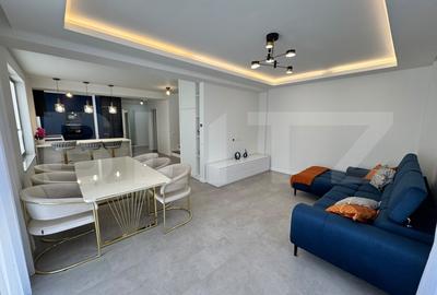 Apartament cu 3 camere decomandat, mobilat în Central
