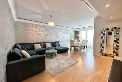 Apartament cu 4 camere semidecomandat, mobilat în Herăstrău