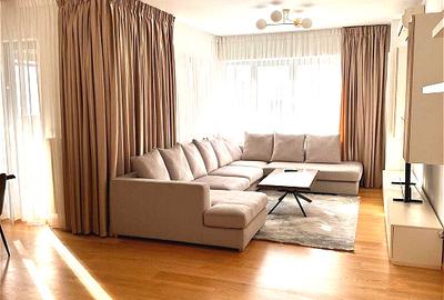 Apartament cu 3 camere semidecomandat, mobilat în Floreasca