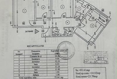 Apartament cu 3 camere decomandat, mobilat în Fetești-Gară