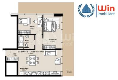 Proiect Nou! Apartament 3 camere | Etaj 3 | Terasa | Dambul Rotund - 1