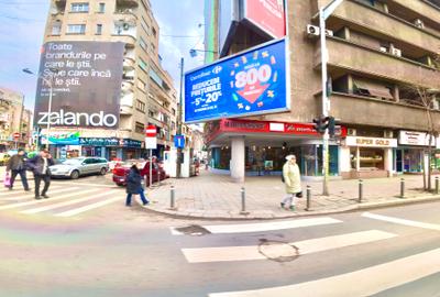 Spatiu comercial inchiriat 18 mp Piata Romana vitrina 4 m - 1