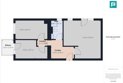 Apartament 3 Camere decomandat în Giroc - 9