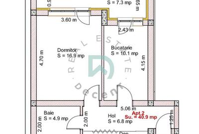 Garsoniera cu gradina proprie 48 mp - SELIMBAR - 3