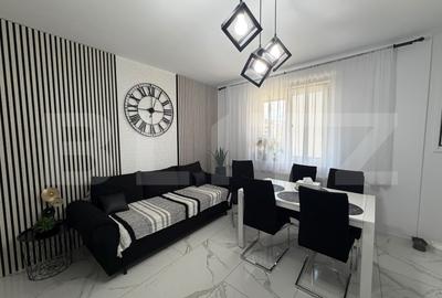 Apartament cu 3 camere semidecomandat, mobilat în Florești