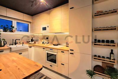 Apartament cu 2 camere semidecomandat, mobilat în Mănăștur