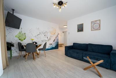 Apartament cu 3 camere decomandat, mobilat în Central