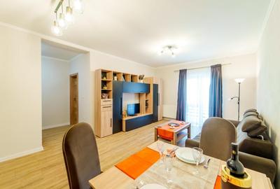 Apartament cu 2 camere semidecomandat, mobilat în Central