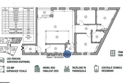 Timpuri Noi apartament 4 camere  An 2025 et. 1, TVA +1 loc parcare incluse - 3