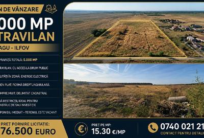 Teren agricol intravilan de 4998 mp, în Gagu