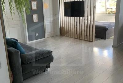 Apartament cu 2 camere semidecomandat, mobilat în Borhanci