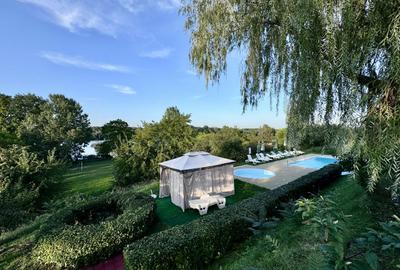 Hotel 20 camere Delta Dunarii 50 m deschidere teren 6000 mp acces auto - 25