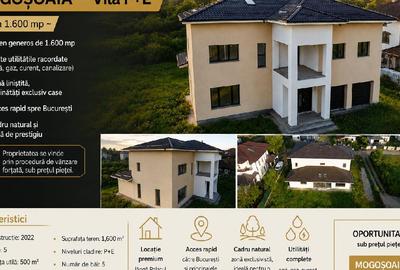 Casă individuală cu 5 camere în Mogoșoaia