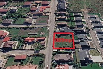 Teren Construcții intravilan de 889 mp, în Sânpetru
