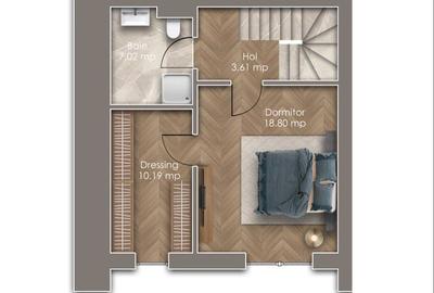 Vilă Duplex Premium în Otopeni/Metrou la 900 m/Spatioasa - 7