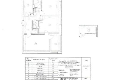 Apartament cu 3 camere decomandat în Central