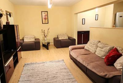 Apartament cu 3 camere semidecomandat, mobilat în Iancului