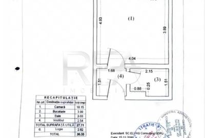 | Garsonieră Berceni – Turnu Măgurele | 30 mp | Etaj 4/9 | Metrou Apă - 5