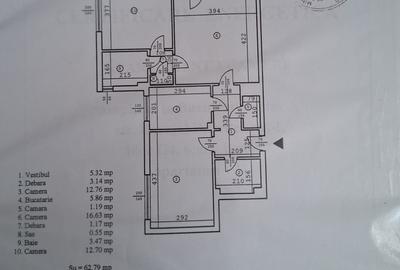 Apartament 3 camere  semidecomandat - zona Titan - 8