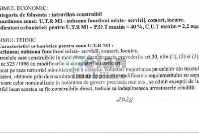 Pipera - Central, Teren 470 Mp, toate utilitatile, deschidere 25 ml, - 3