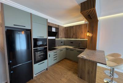 Apartament cu 2 camere semidecomandat, mobilat în Florești