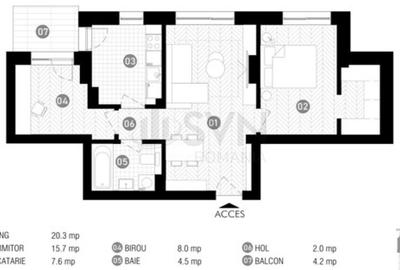 REA1028804 Apartament 3 camere Baneasa - 6