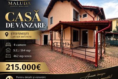 Casa 4 cam., Stefanesti, SU: 164mp., Teren: 462mp - 1