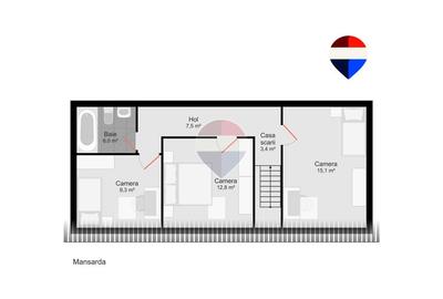 Vânzare apartament 4 camere, acces auto - parcare, Central - Cuza Vodă - 8