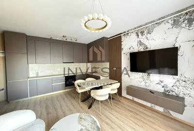 Apartament cu 2 camere semidecomandat, mobilat în Florești