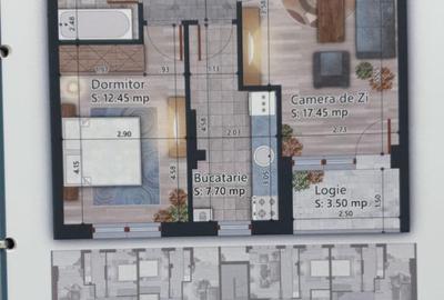 Apartament 2 camere | 12 min metrou 1 Decembrie 1918 | Centrala Proprie - 13