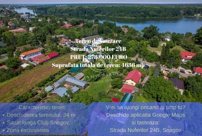 Teren Construcții intravilan de 4636 mp, în Snagov