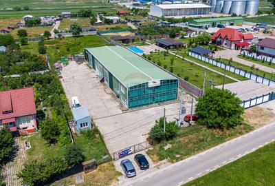 Spațiu industrial, de 880 mp, în Muntenii de Jos