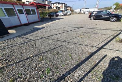 Parc Auto cu birou,garaj,1000mp teren cu deschidere la E60 - 1
