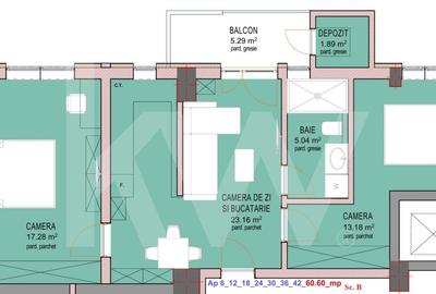 Apartament 3 camere - zona Dedeman Sibiu - 1