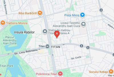 Apartament cu 2 camere decomandat în Titan