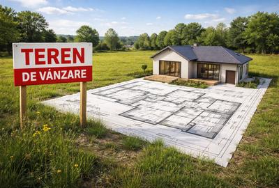 Teren Construcții intravilan de 700 mp, în Bună Ziua